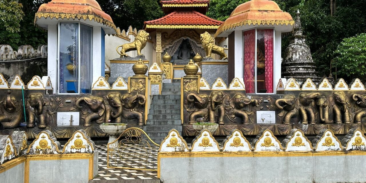Finding Peace in a Buddhist Temple