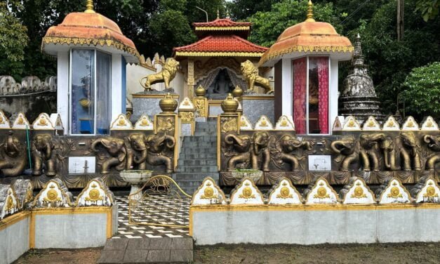 Finding Peace in a Buddhist Temple